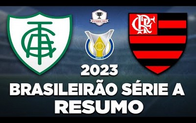 Flamengo vence o América-MG, iguala pontuação do líder Palmeiras e Fica na briga pelo título