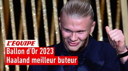 Ballon d&#39;Or 2023 - Erling Haaland (Manchester City) remporte le Trophée Gerd Müller