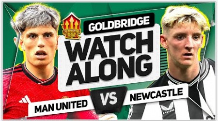 MANCHESTER UNITED vs NEWCASTLE LIVE with Mark GOLDBRIDGE!