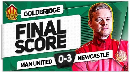 TEN HAG IN TROUBLE! MANCHESTER UNITED 0-3 NEWCASTLE! GOLDBRIDGE Reaction