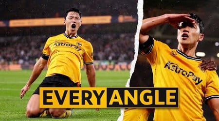 Hee Chan Hwang breaking records! | Every angle of Hwang&#39;s goal against Newcastle United