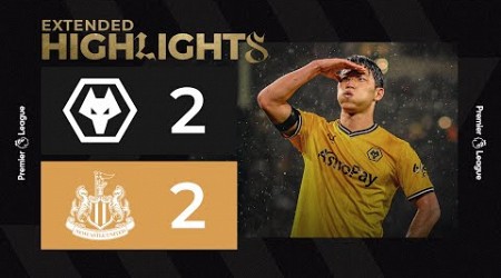 Hwang scores as Wolves fightback for a point | Wolves 2-2 Newcastle United | Extended Highlights