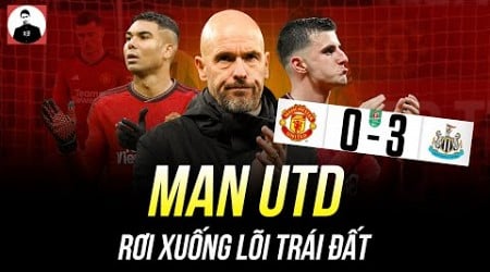 BỊ NEWCASTLE DÙNG ĐỘI HÌNH DỰ BỊ SỈ NHỤC 3 LẦN NGAY TẠI OLD TRAFFORD, MAN UTD RƠI XUỐNG LÕI TRÁI ĐẤT