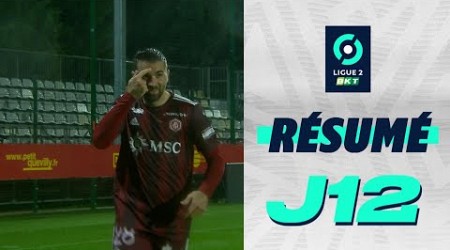 Résumé 12ème journée - Ligue 2 BKT / 2023-2024