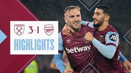 West Ham 3-1 Arsenal | Bowen &amp; Kudus On Target! | Carabao Cup Highlights