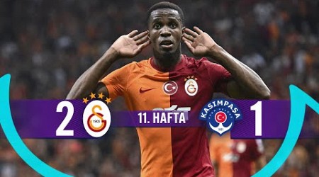 Galatasaray (2-1) Kasımpaşa - Highlights/Özet | Trendyol Süper Lig - 2023/24