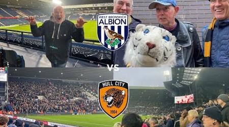 WBA VS HULL CITY (VLOG) *ALBION TAME THE TIGERS IN THRILLER!*