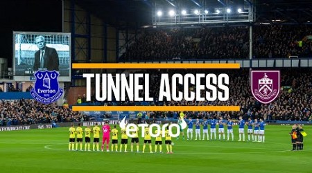 BLUES BOOK CARABAO CUP QUARTER-FINAL PLACE! | Tunnel Access: Everton v Burnley