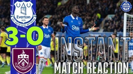 Everton 3-0 Burnley | Carabao Cup | Gwladys Street Reaction