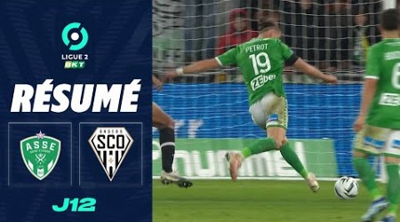 AS SAINT-ÉTIENNE - ANGERS SCO (2 - 0) - Résumé - (ASSE - SCO) / 2023-2024