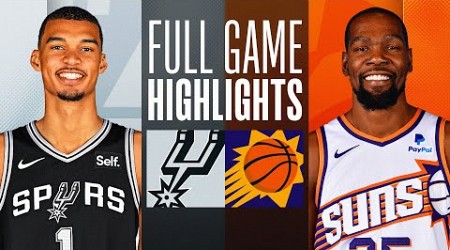 SPURS at SUNS | FULL GAME HIGHLIGHTS | November 2, 2023