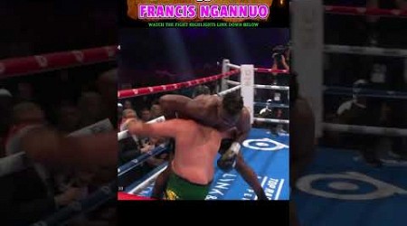 Tyson Fury vs. Francis Ngannou | Boxing Fight HIGHLIGHTS #boxing #fury #tysonfury #combat