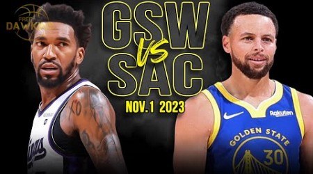 Golden State Warriors vs Sacramento Kings Full Game Highlights | Nov 1, 2023 | FreeDawkins