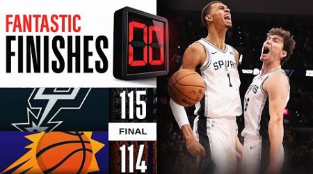 Final 5:00 WILD ENDING Spurs vs Suns | October 31, 2023