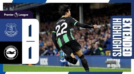 Extended PL Highlights: Everton 1 Albion 1