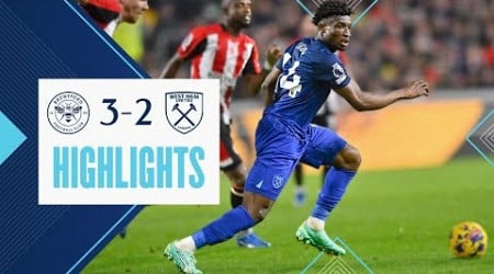 Brentford 3-2 West Ham | Kudus Scores Stunning Scissor Kick | Premier League Highlights