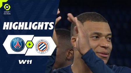 PARIS SAINT-GERMAIN - MONTPELLIER HÉRAULT SC (3 - 0) - Highlights - (PSG - MHSC) / 2023-2024