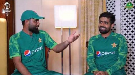 Fakhar Zaman and Babar Azam share details of their match-winning partnership against New Zealand