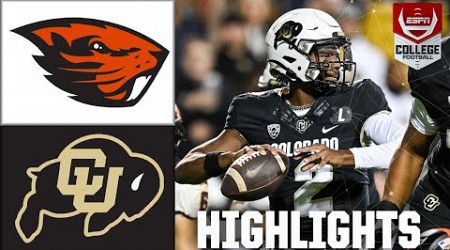 Oregon State Beavers vs. Colorado Buffaloes | Full Game Highlights