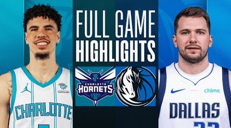 HORNETS at MAVERICKS | FULL GAME HIGHLIGHTS | November 5, 2023