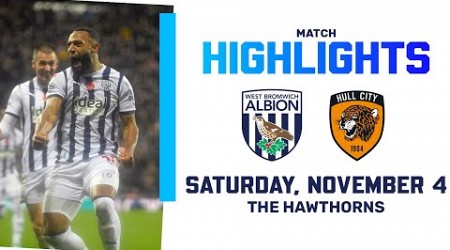 Ruthless finishing sees buoyant Baggies beat Tigers | Albion 3-1 Hull City | MATCH HIGHLIGHTS