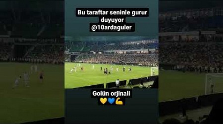 Arda Güler Hull City Frikik golü Tribün Çekim