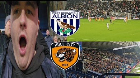 WBA VS HULL CITY(VLOG) *ALBION MAUL THE TIGERS*