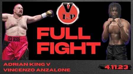 Adrian King v Vincenzo Anzalone - Full Fight - Hull City Hall - 4.11.23 #boxing