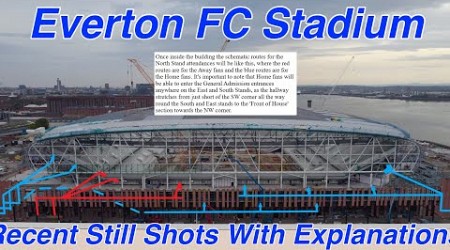 NEW Everton FC Stadium at Bramley Moore Dock. Latest Works Explained!!