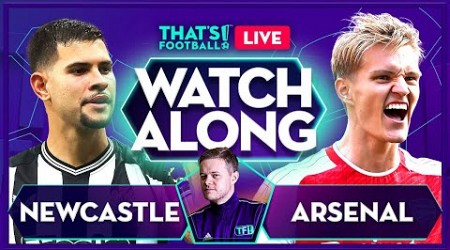 NEWCASTLE vs ARSENAL | Mark Goldbridge LIVE