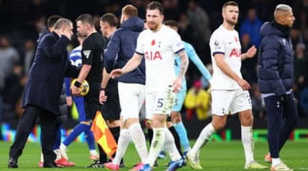 'I was taught to respect referees': Ange Postecoglou bemoans use of VAR after Spurs loss – video