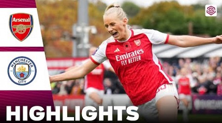 Arsenal vs Manchester City | What a Game | Highlights | FA Women&#39;s Super League 05-11-2023