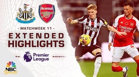 Newcastle United v. Arsenal | PREMIER LEAGUE HIGHLIGHTS | 11/4/2023 | NBC Sports