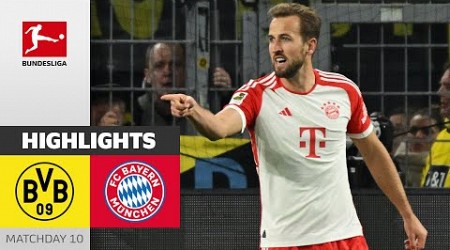 Kane Hits BVB Where It Hurts! | BVB - Bayern 0-4 | Highlights | Matchday 10 – Bundesliga