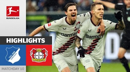 Leverkusen Keeps Marching On! | Hoffenheim - Leverkusen 2-3 | Highlights | Matchday 10 – Bundesliga