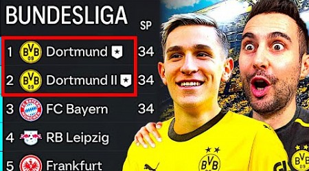 ICH ÜBERNEHME DORTMUND I &amp; II BIS IHNEN DIE BUNDESLIGA GEHÖRT !!! 