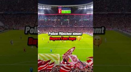 Polizei München nimmt Bayern-Fans hops 