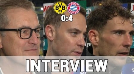 Dreesen, Neuer &amp; Goretzka - die FC Bayern Stimmen nach Klassiker | Dortmund 0:4 Bayern