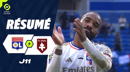 OLYMPIQUE LYONNAIS - FC METZ (1 - 1) - Résumé - (OL - FCM) / 2023-2024