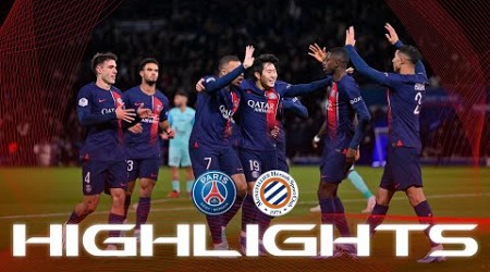 HIGHLIGHTS | PSG 3-0 Montpellier - ⚽️ LEE KANG-IN, ZAÏRE-EMERY &amp; VITINHA - #Ligue1