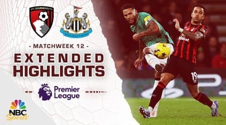 Bournemouth v. Newcastle United | PREMIER LEAGUE HIGHLIGHTS | 11/11/2023 | NBC Sports