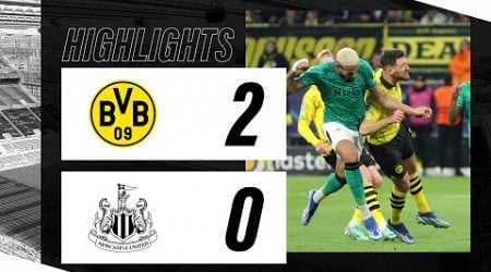 Borussia Dortmund 2 Newcastle United 0 | UEFA Champions League Highlights