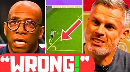 Ian Wright &amp; Carragher REACTION to Newcastle 1-0 Arsenal