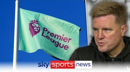 Eddie Howe discusses EPL vote that may prevent Newcastle taking Saudi Pro League players on loan