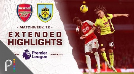 Arsenal v. Burnley | PREMIER LEAGUE HIGHLIGHTS | 11/11/2023 | NBC Sports