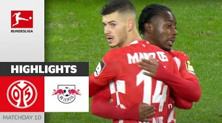 IMPORTANT Win vs. Leipzig! | Mainz 05 - RB Leipzig 2-0 | Highlights | Matchday 10 Bundesliga 23/24