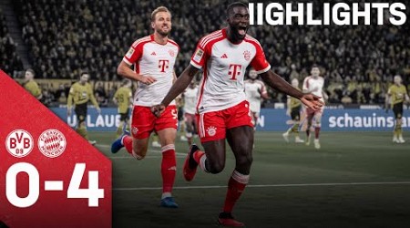 A new record for Kane! Bayern Dominates the Klassiker | BVB - FC Bayern 0:4 | Highlights