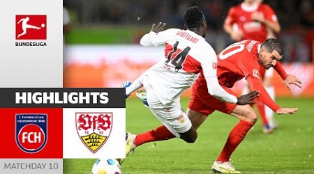 Promoted Heidenheim Win vs. Top Team Stuttgart! | 1. FC Heidenheim - VfB Stuttgart 2-0 | Highlights