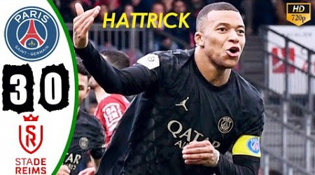 PSG vs Reims 3-0 Hіghlіghts &amp; All Goals 2023 Mbappe Hattrick 