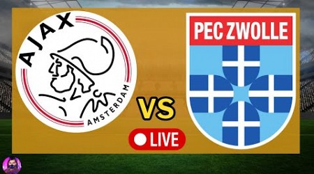 PEC Zwolle Women vs Ajax Women Live | Women&#39;s Eredivisie 2023 | Full Match Today